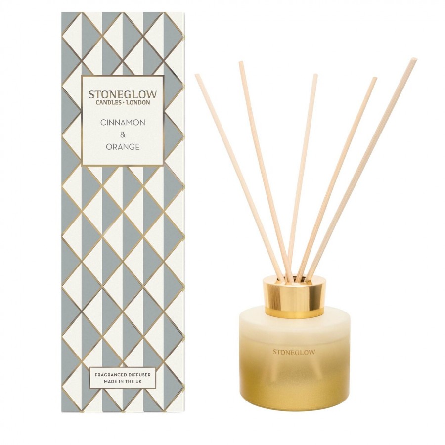 026157 Аромадиффузор Seasonal Корица и апельсин Stoneglow