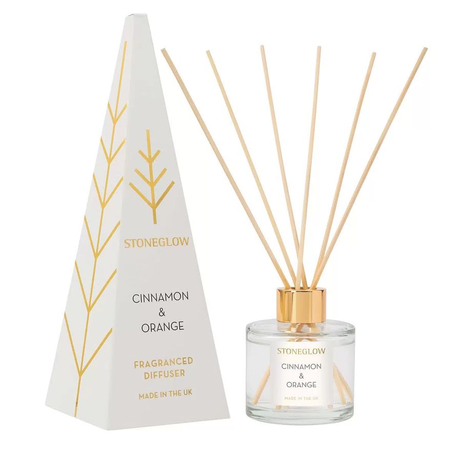 027872 Аромадиффузор Seasonal Корица и апельсин Stoneglow
