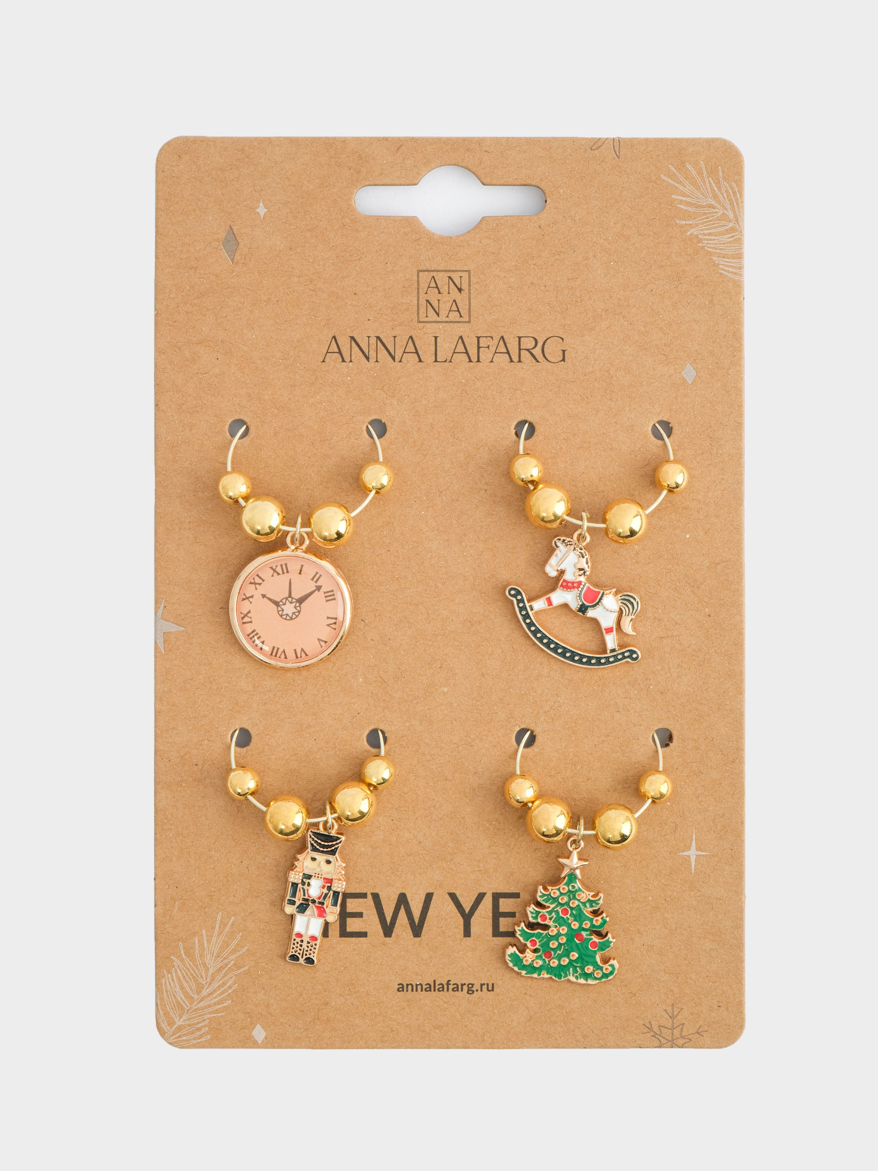 028304 Набор подвесок для бокала Anna Lafarg