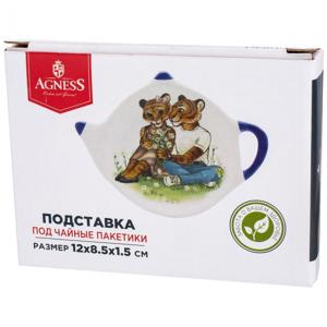 358-1915 Подставка под чайные пакетики AGNESS 15*11,5*2,5 см