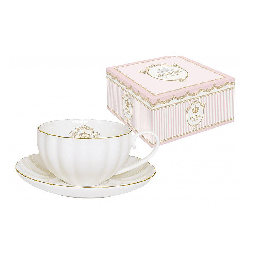48300 Чашка с блюдцем ROYALE Collection 0.2 л