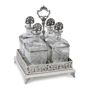 49571 Набор из 4-х графинов BAROQUE 25*25*35 см