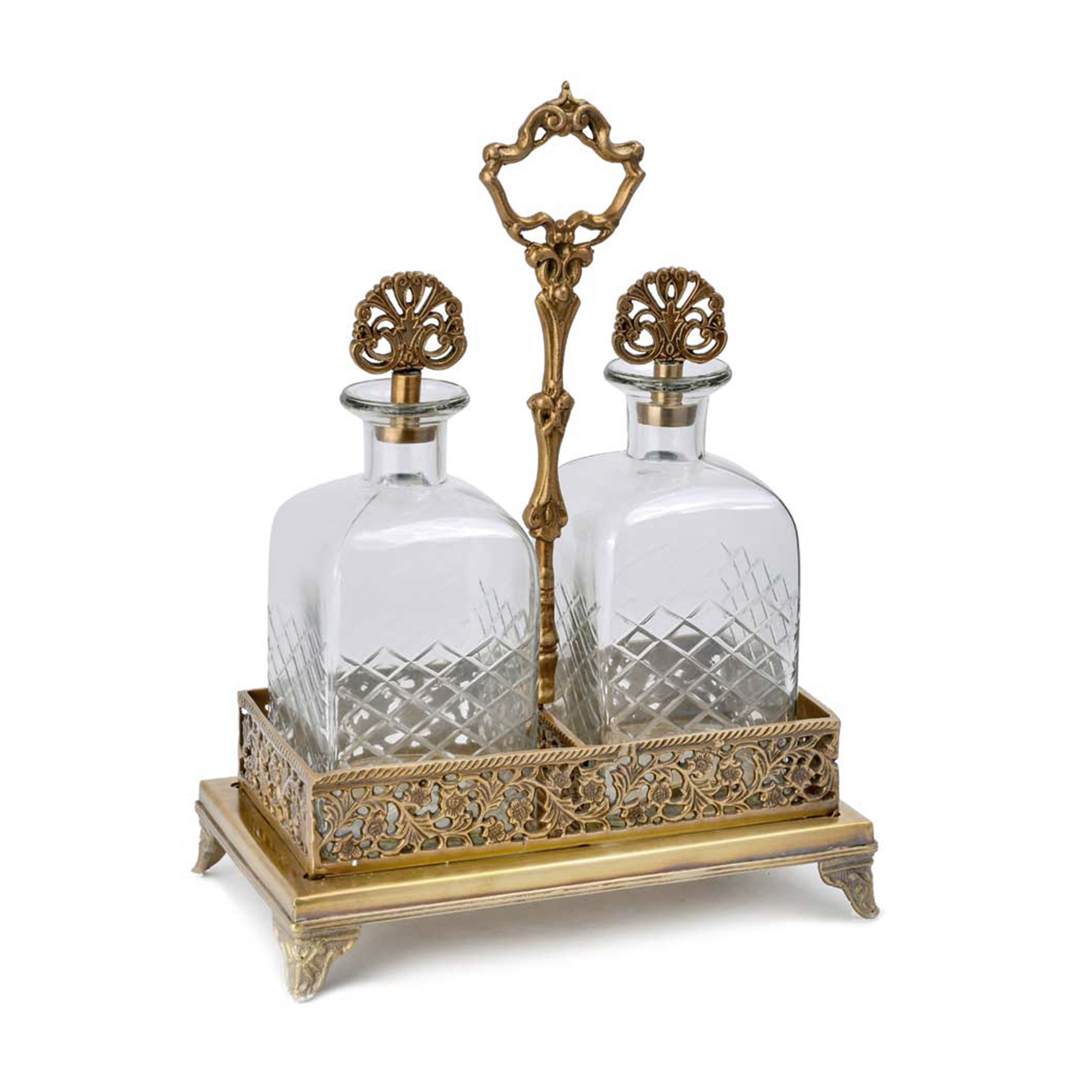 49574 Набор графинов на подставке BAROQUE 2*0.75 л
