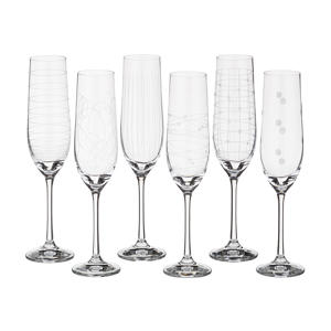 51561 Набор бокалов для шампанского Crystalex Cz