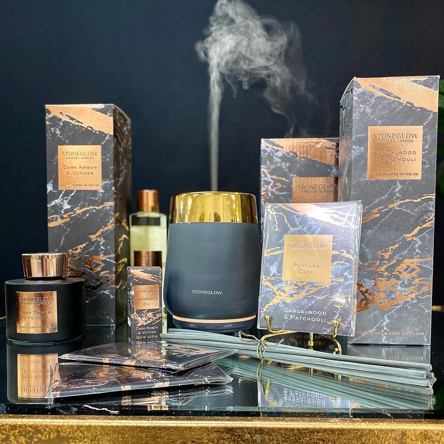 55436 Диффузор Luna Сандал и пачули Stoneglow