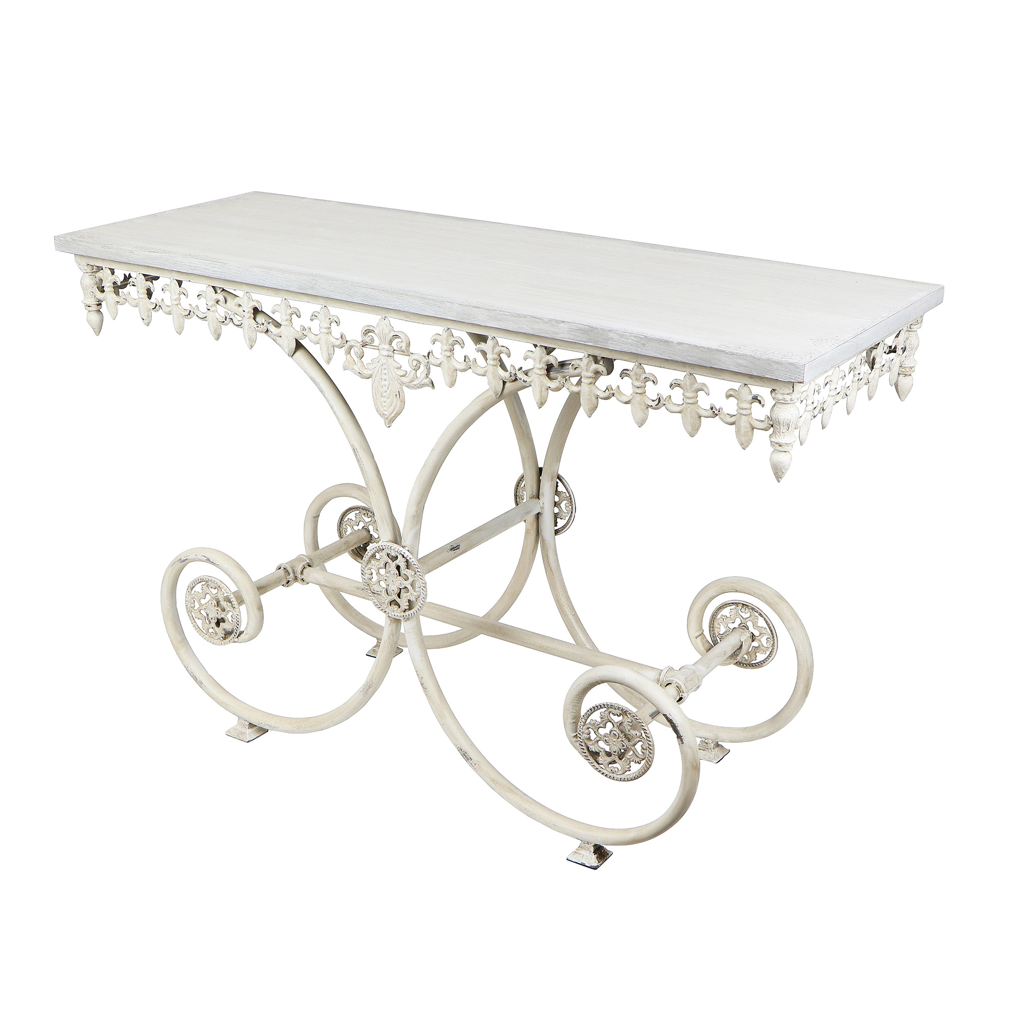 55668 Консоль BLANC MARICLO 125*48*80 см