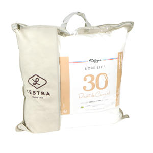 57198 Подушка 30% пух LESTRA  65*65 см