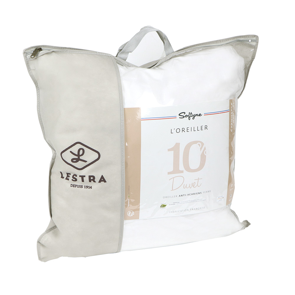 57199 Подушка 10% пух LESTRA  65*65 см