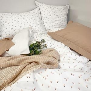 57442 Простыня Percale terracotta ESSIX 240*300 см