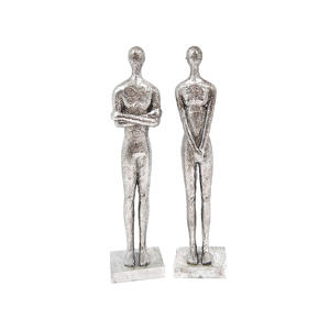 57906 Комплект декоративных фигурок HOME EDELWEISS 2 шт